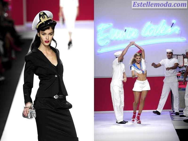 одежда в морском стиле фото