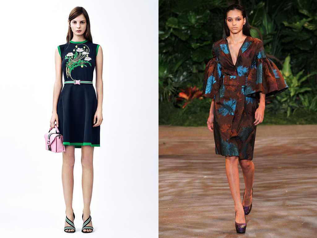 модные платья осень 2015 года фото