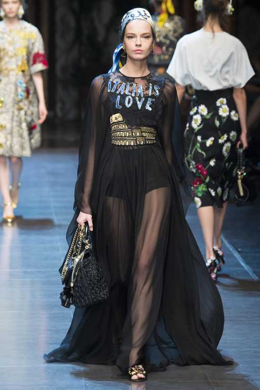 Коллекция Dolce & Gabbana весна-лето 2016 фото