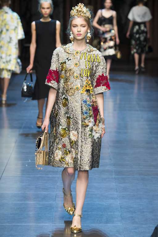 Коллекция Dolce & Gabbana весна-лето 2016 фото