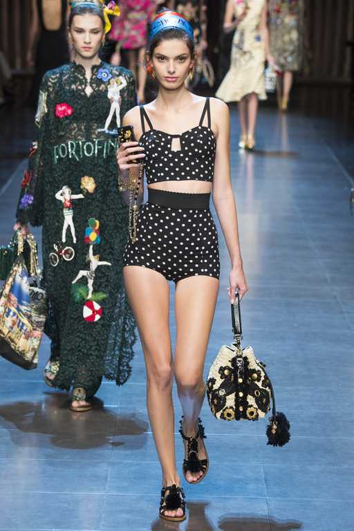 Коллекция Dolce & Gabbana весна-лето 2016 фото