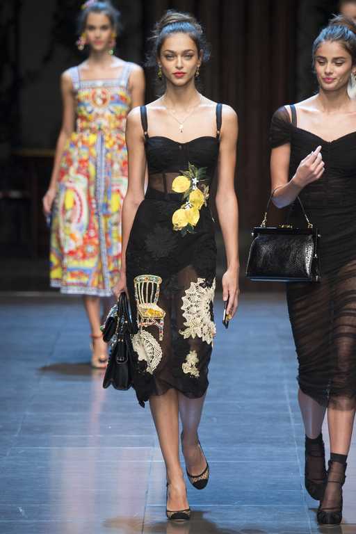 Коллекция Dolce & Gabbana весна-лето 2016 фото