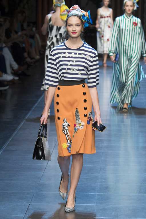 Коллекция Dolce & Gabbana весна-лето 2016 фото
