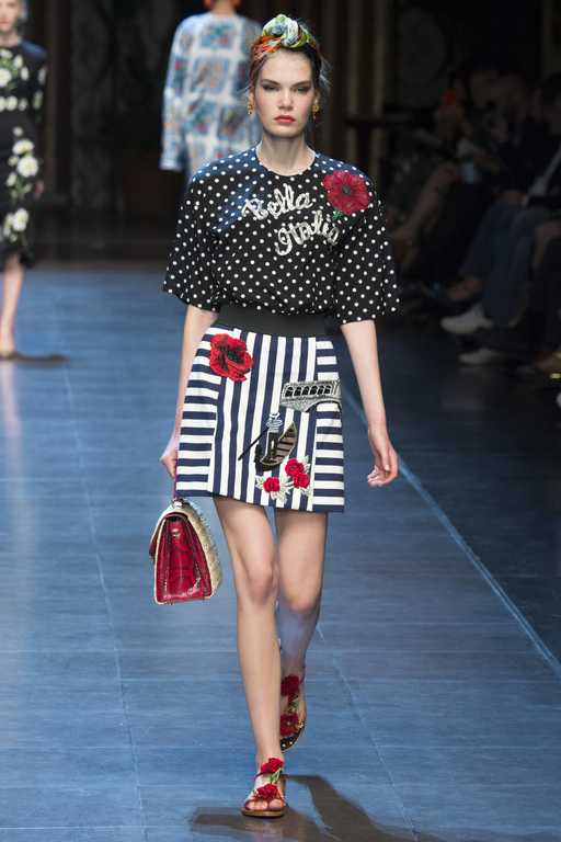 Коллекция Dolce & Gabbana весна-лето 2016 фото
