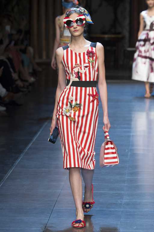 Платья Dolce & Gabbana весна-лето 2016 фото