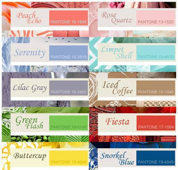 модные цвета весна лето 2016 pantone