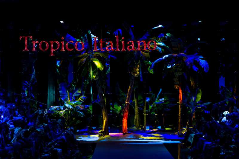 Коллекция Дольче Габбана весна-лето 2017, tropico italiano