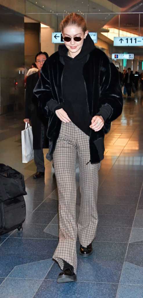 уличный стиль Джиджи Хадид фото 2018