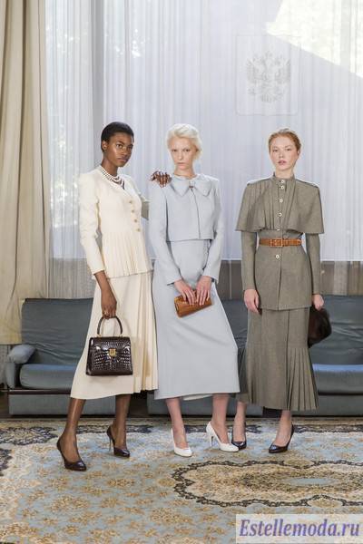 Коллекция Ульяны Сергеенко осень-зима 2018 в Париже