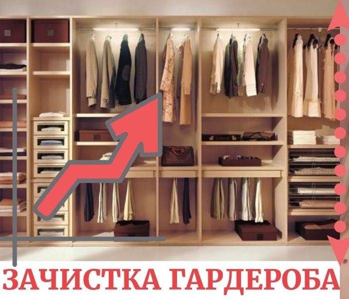 разбор гардероба фото